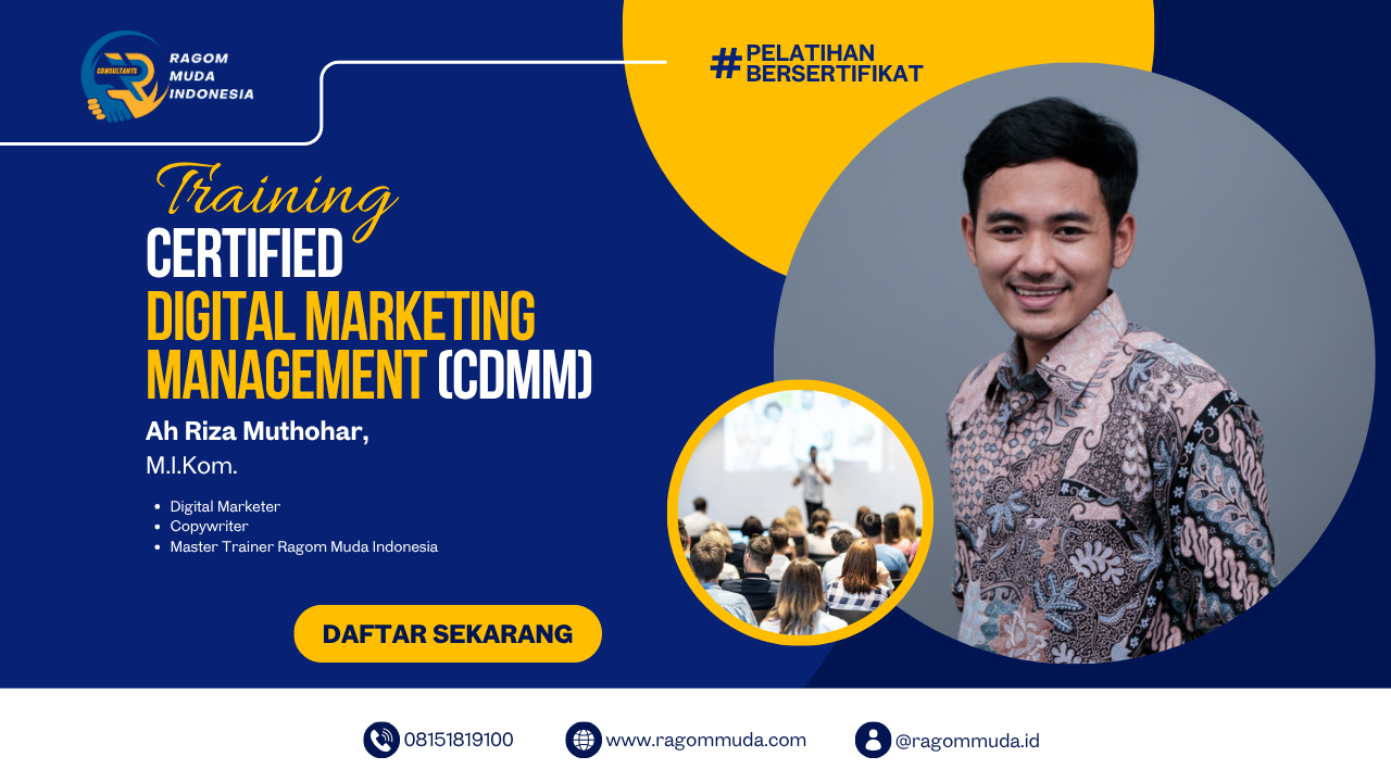 Digital Marketing Management – Certified Digital Marketing Management (CDMM)