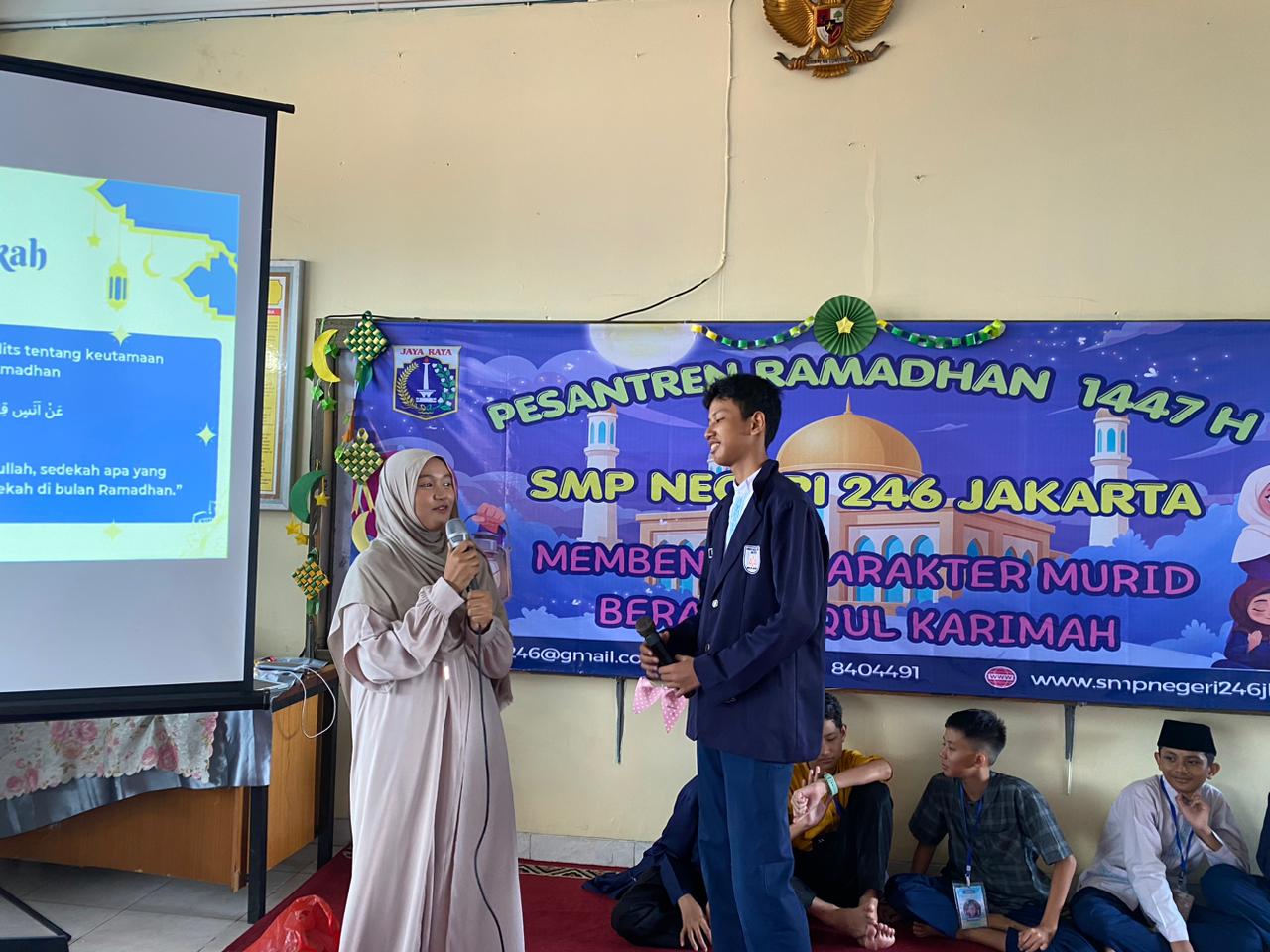 Ragom Jadi Mitra SMPN 246 Jakarta Gelar Pesantren Ramadan 1447 H